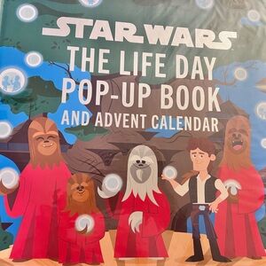 Starwars Themed Woomke Hardcover Advent Calendar Life Day Pop Up